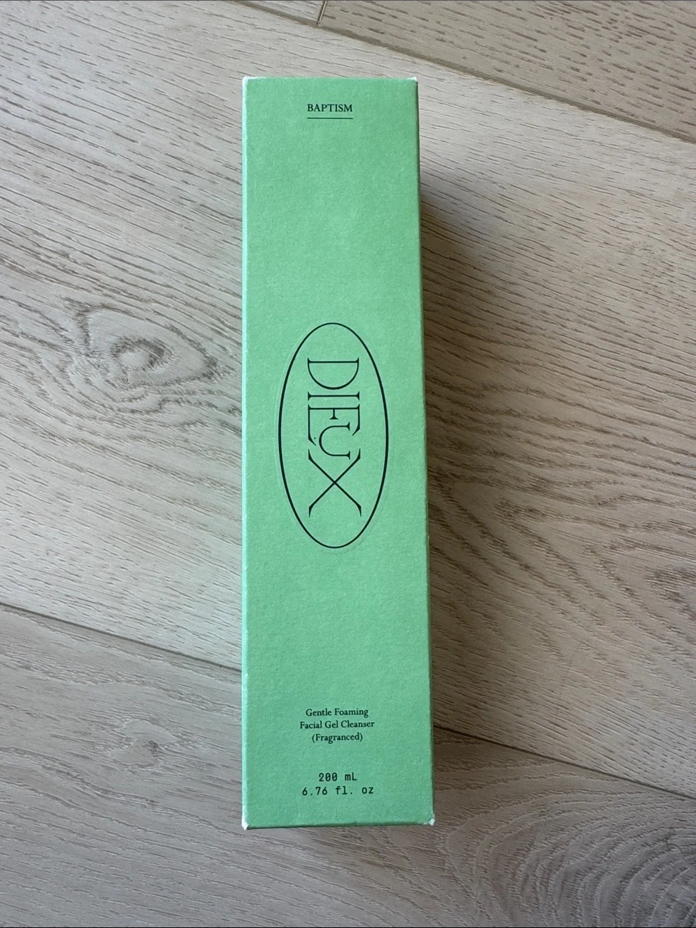 Dieux Baptism Gentle Foaming Facial Gel Cleanser NEW